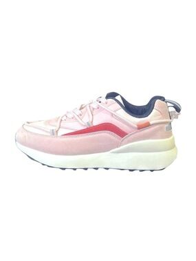Berness Athena Pink Chunky Platform Lace Up Sneakers Women’s Size 9